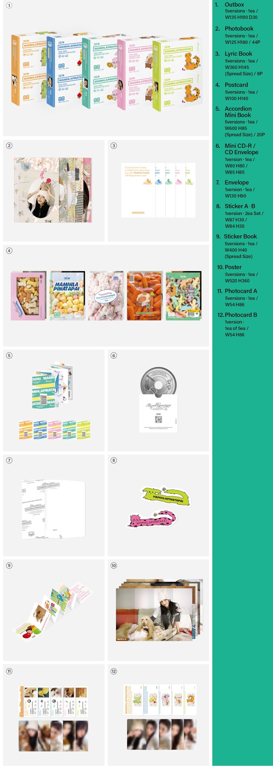 Amazon.com: ILLIT 4th Mini Album [MAMIHLAPINATAPAI] PAW PAW Ver